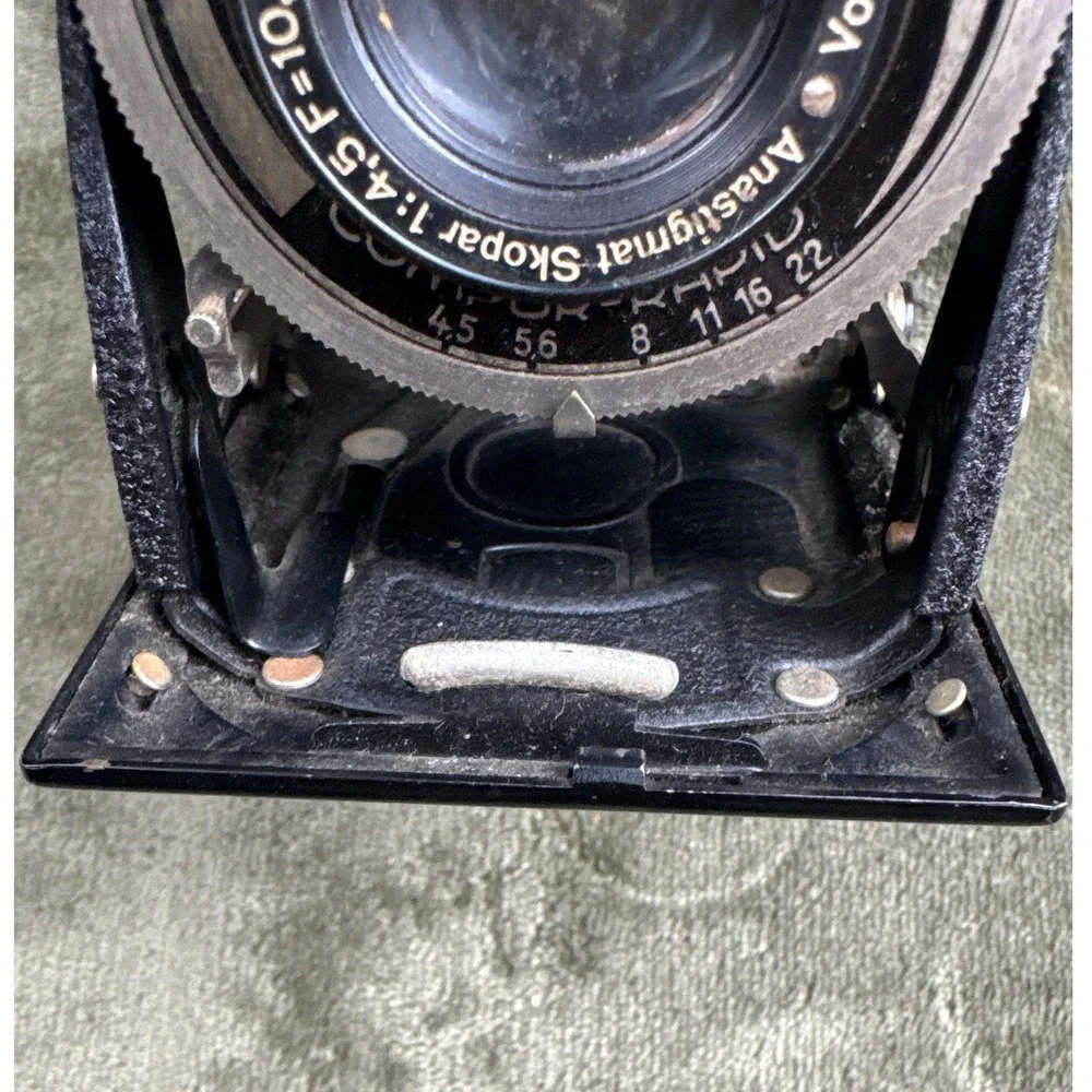 Voigtlander Bessa Folding‎ Camera Anastigmat Skopar 1:4.5 Compur-Rapid Vintage